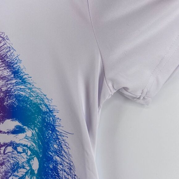 Northwest Spirit Graphic Tee Shirt White with Screaming Monkey Design Size Large - Picture 6 of 8